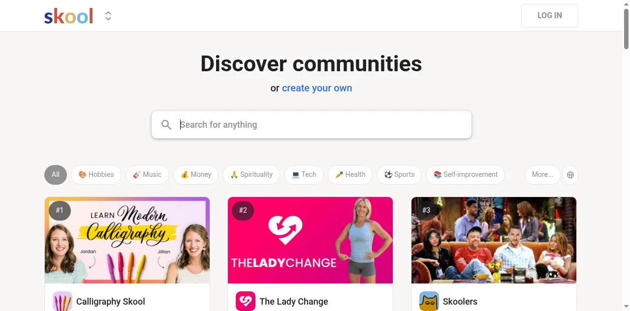 Preview of skool.com