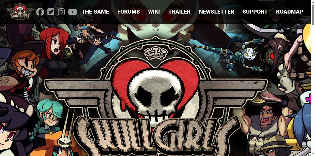 Preview of skullgirlsmobile.com