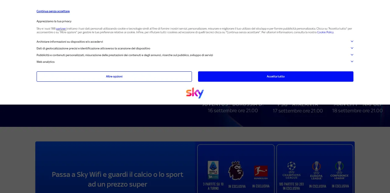 Preview of sky.it