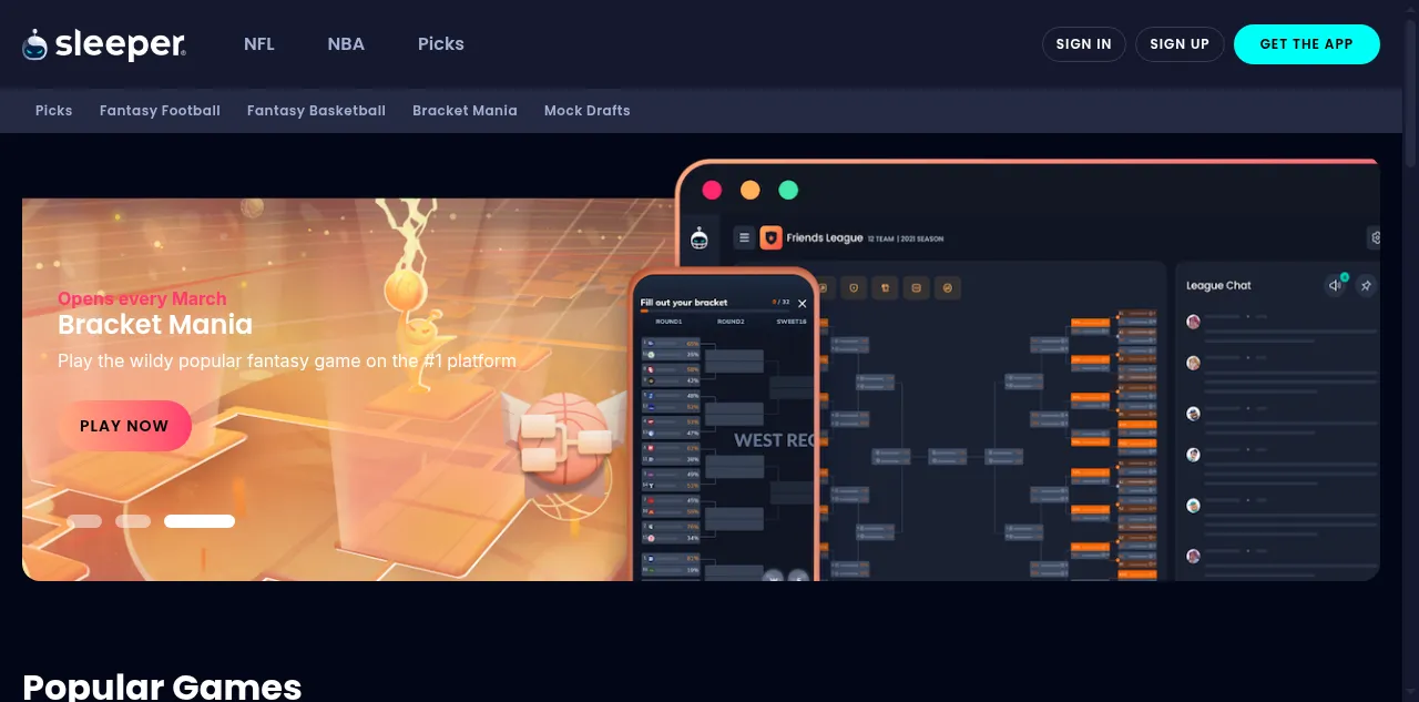 Preview of sleeper.com