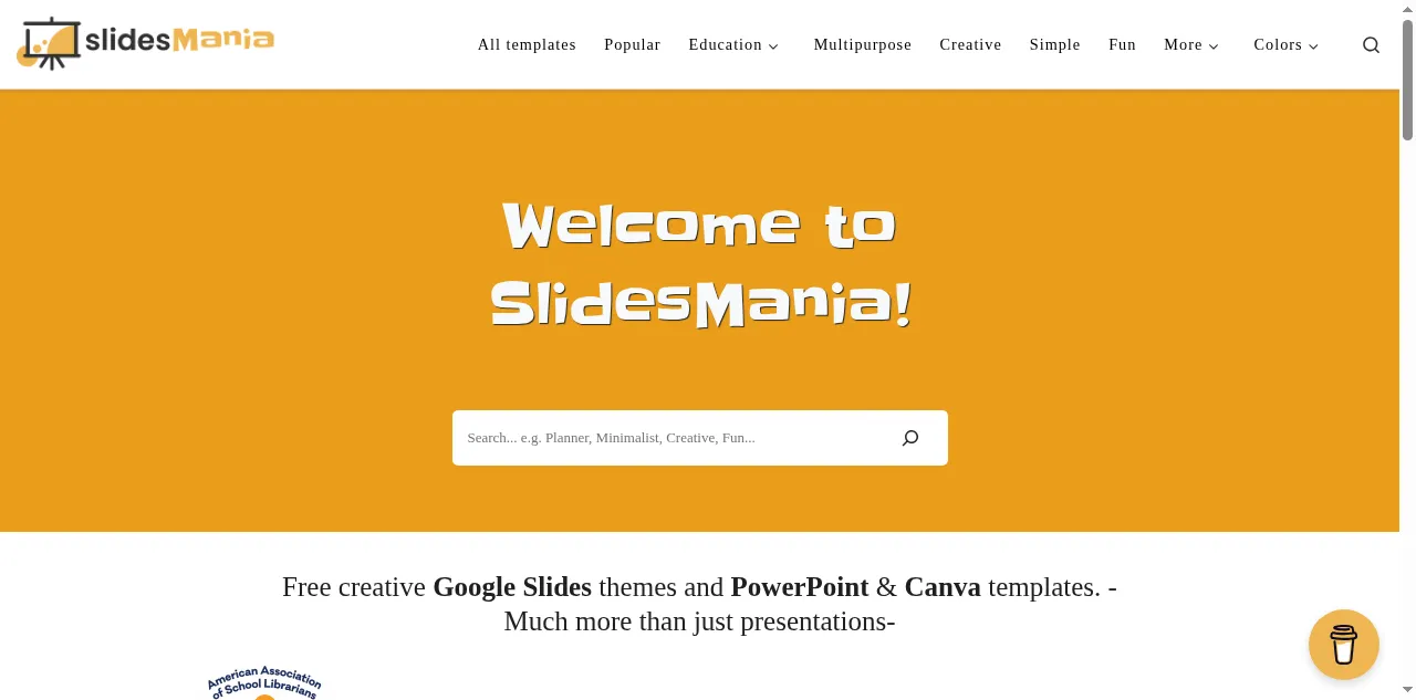 Preview of slidesmania.com
