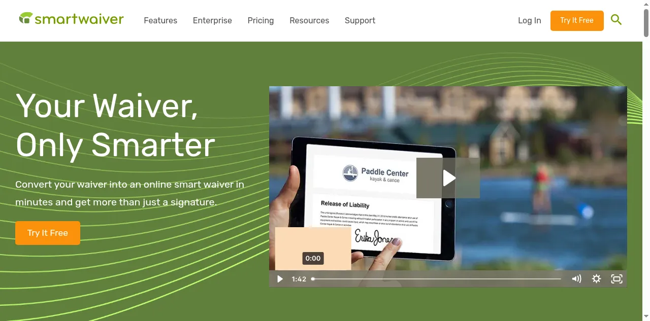 Preview of smartwaiver.com