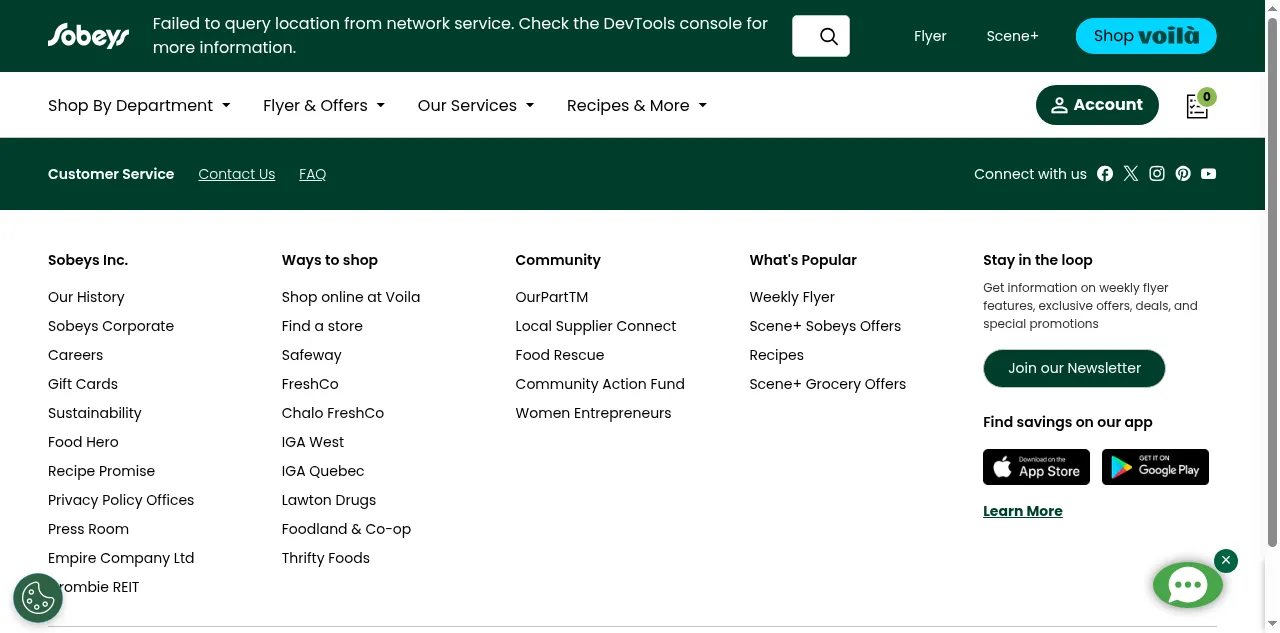 Preview of sobeys.com