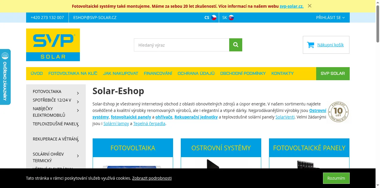 Preview of solar-eshop.cz