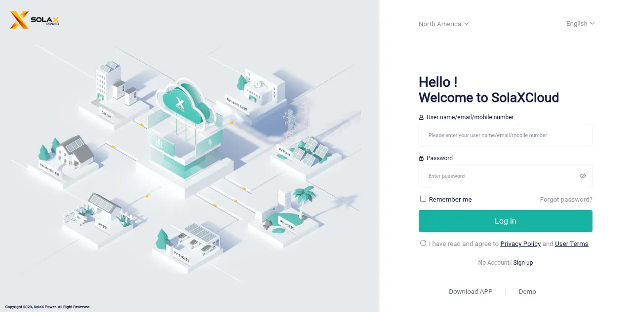 Preview of solaxcloud.com