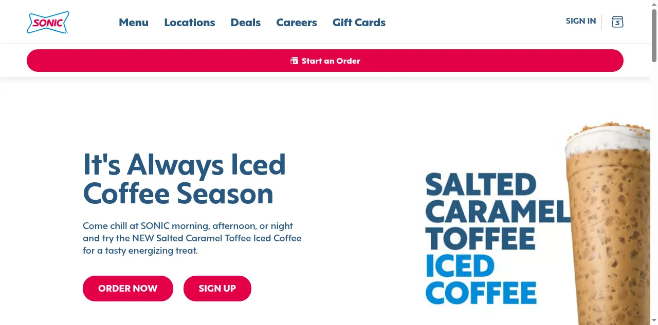 Preview of sonicdrivein.com