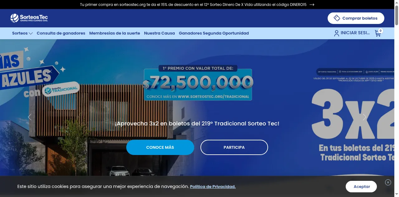 Preview of sorteostec.org