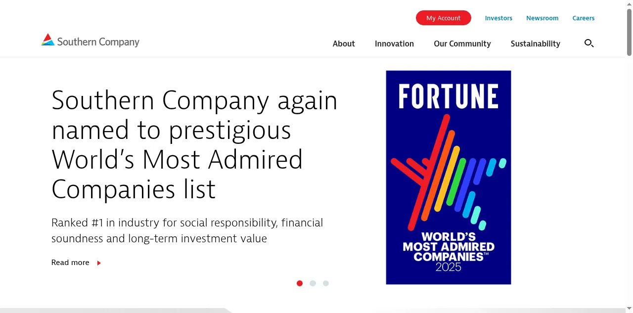 Preview of southerncompany.com