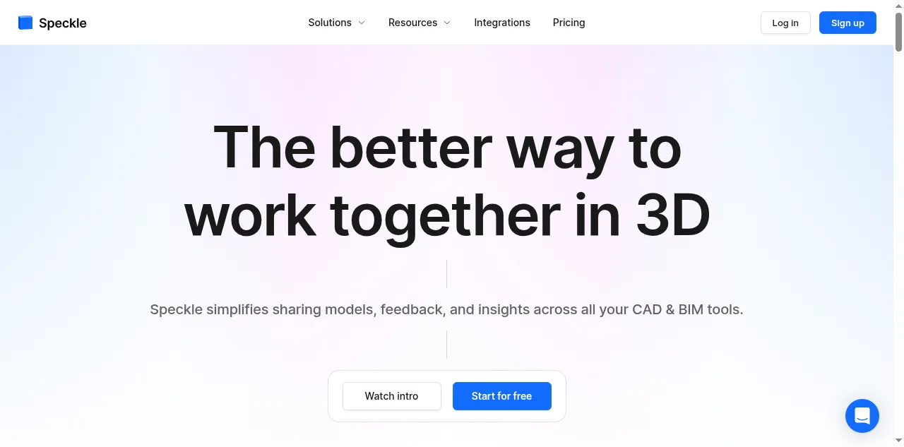 Preview of speckle.systems