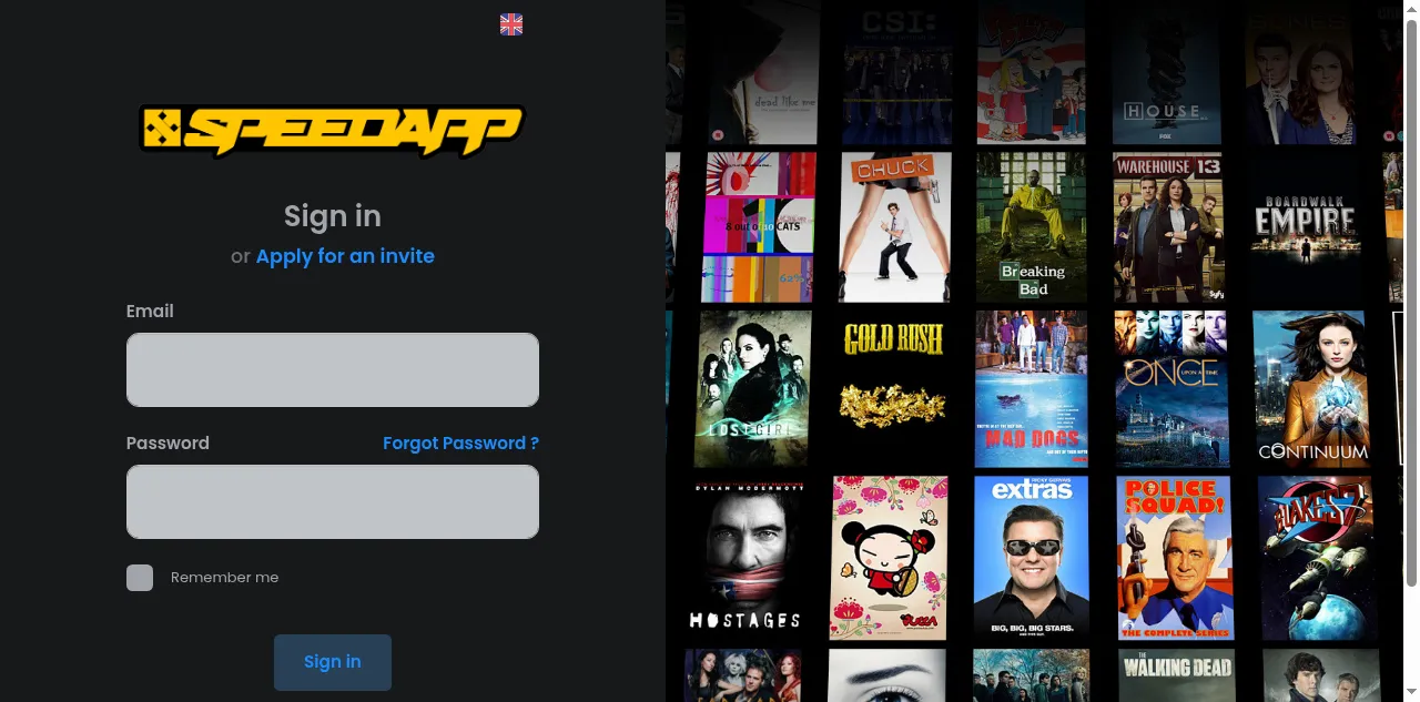 Preview of speedapp.io