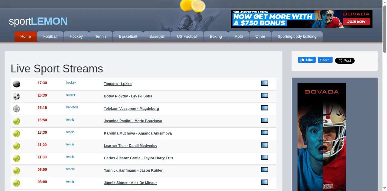 Preview of sportlemons.tv