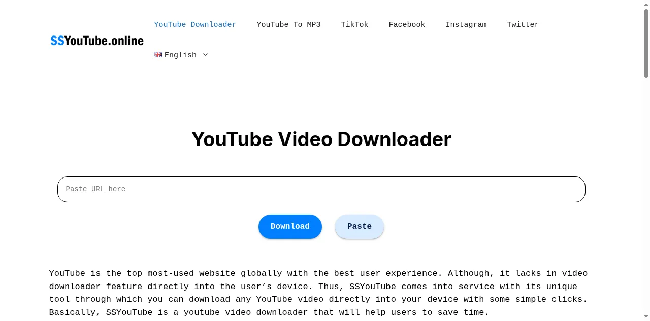 Preview of ssyoutube.online