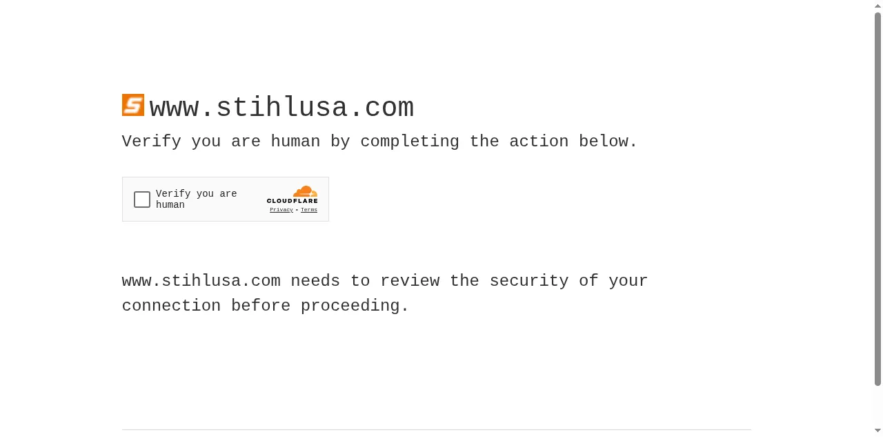 Preview of stihlusa.com