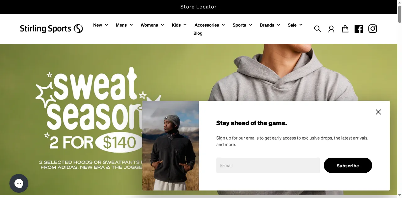 Preview of stirlingsports.co.nz
