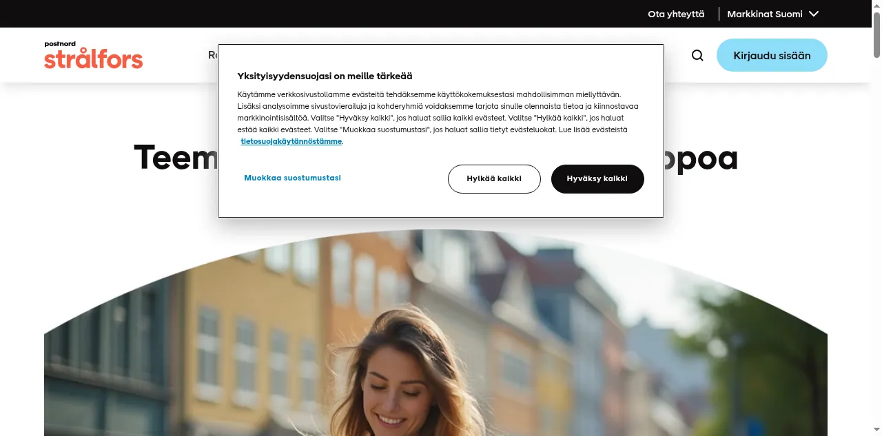 Preview of stralfors.fi