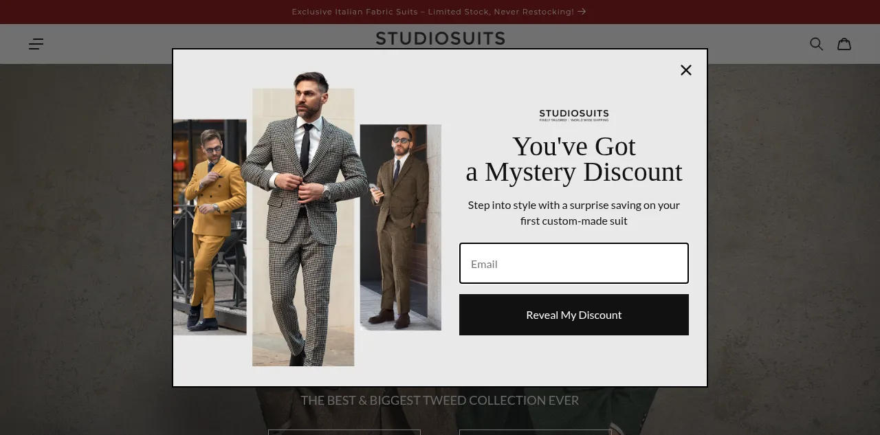 Preview of studiosuits.com