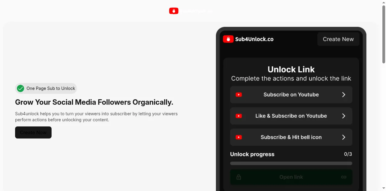 Preview of sub4unlock.co