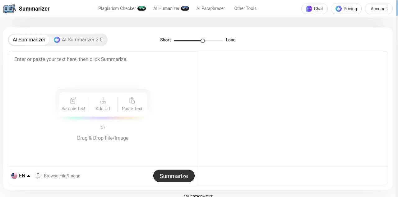 Preview of summarizer.org