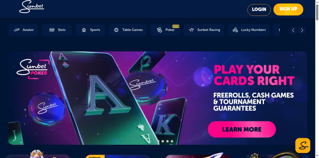 Preview of sunbet.co.za