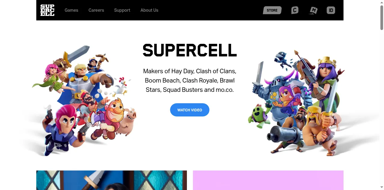 Preview of supercell.com