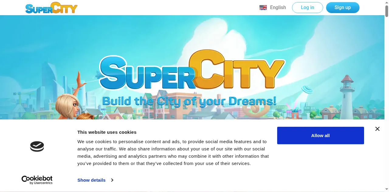 Preview of supercitygame.com