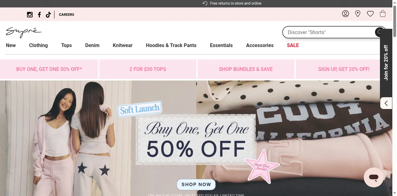 Preview of supre.com.au