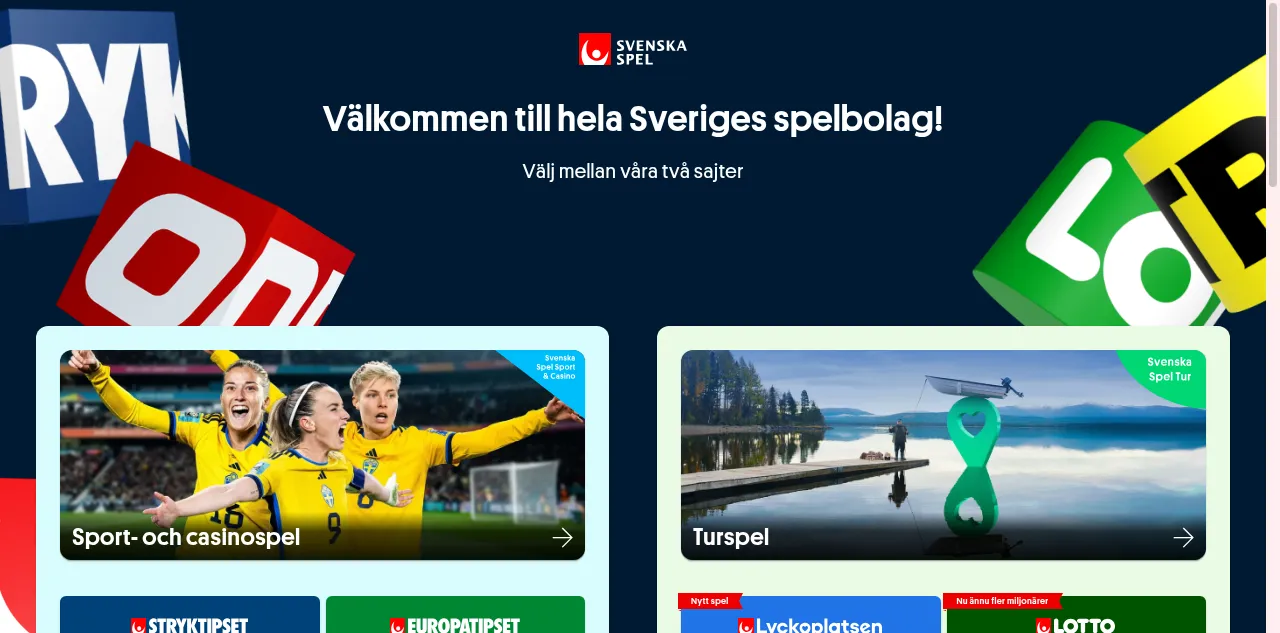 Preview of svenskaspel.se