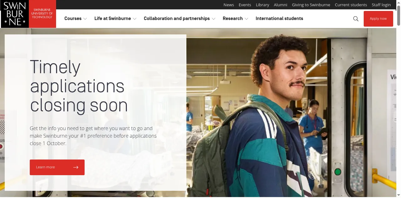 Preview of swinburne.edu.au