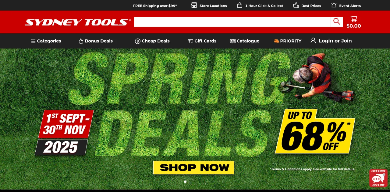Preview of sydneytools.com.au