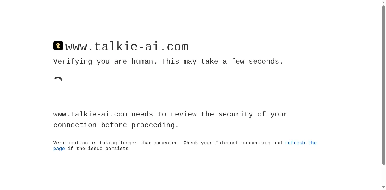 Preview of talkie-ai.com