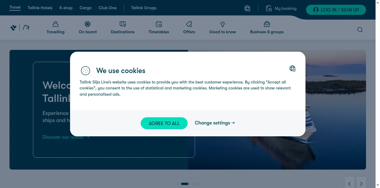 Preview of tallink.com