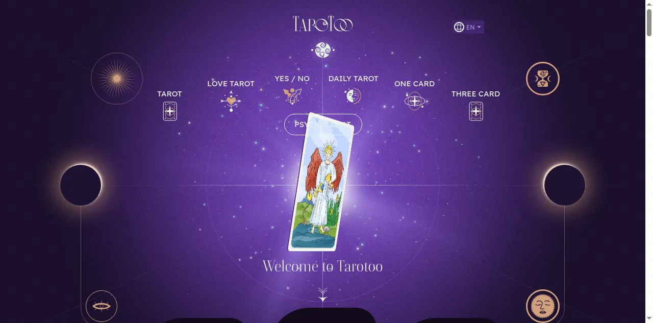 Preview of tarotoo.com