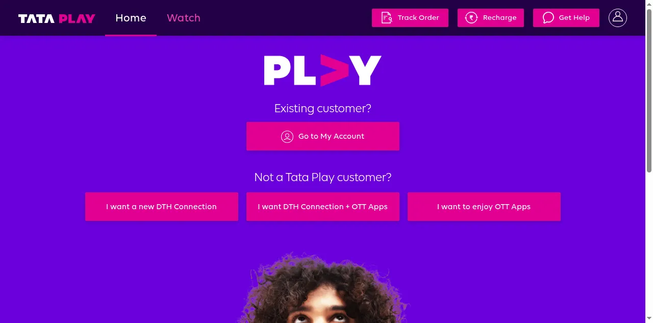 Preview of tataplayrecharge.com