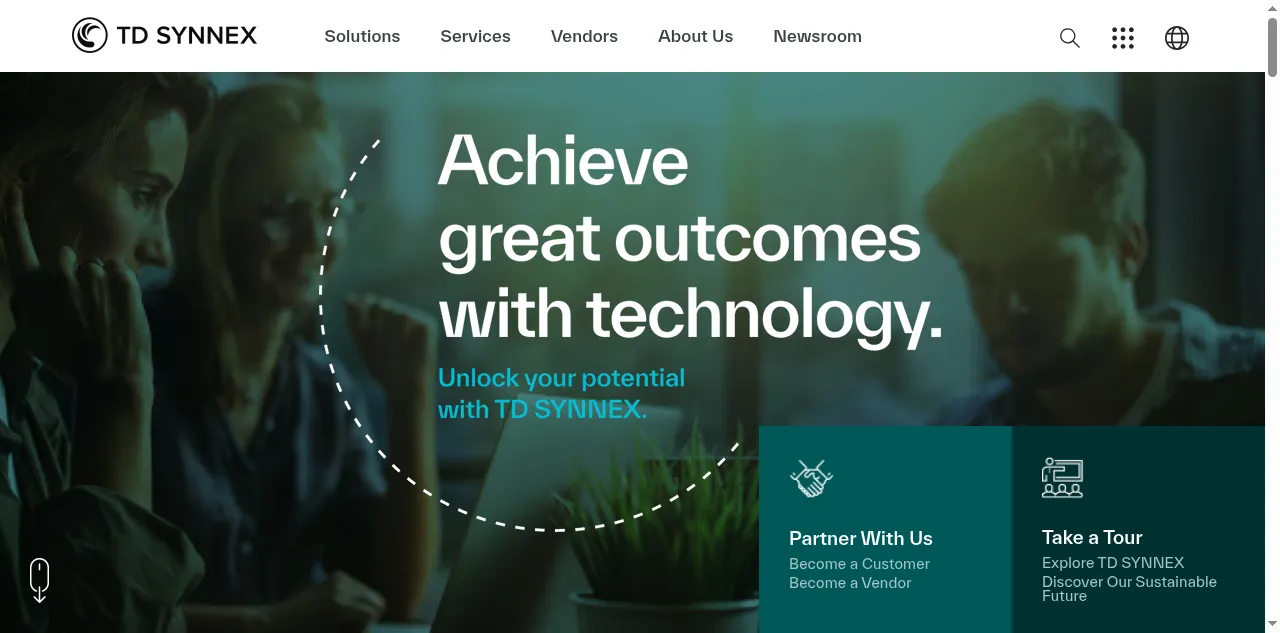 Preview of tdsynnex.com
