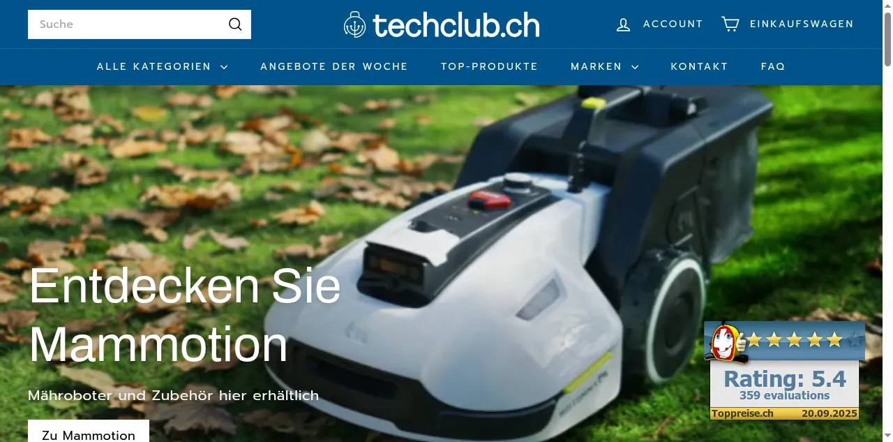 Preview of techclub.ch