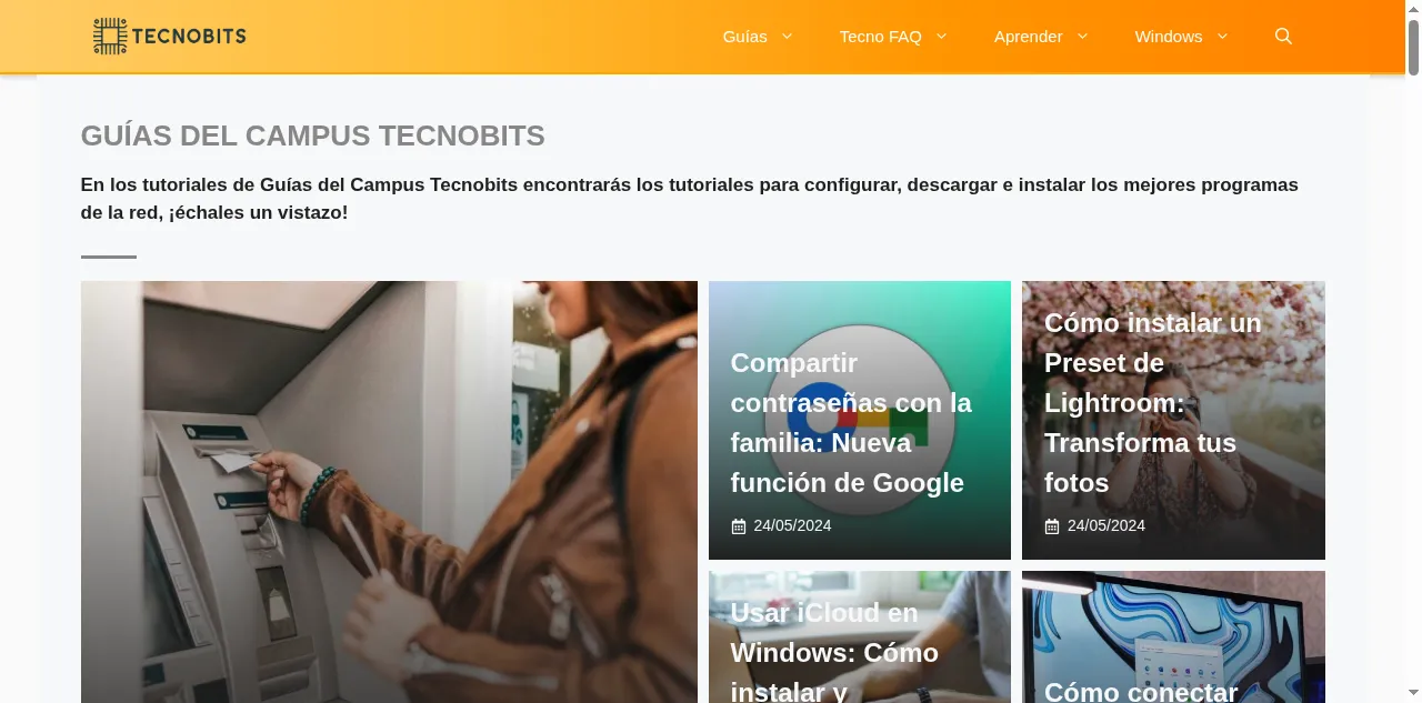 Preview of tecnobits.com