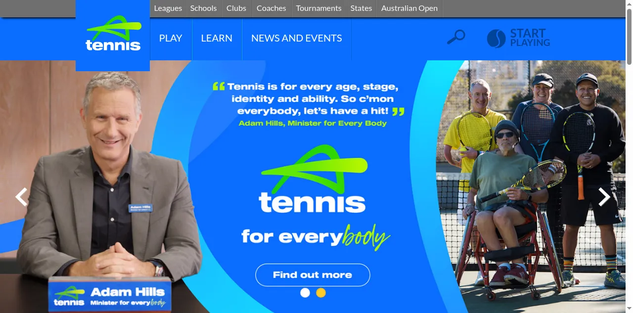 Preview of tennis.com.au