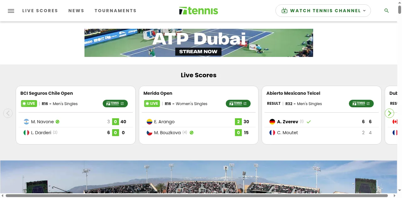 Preview of tennis.com