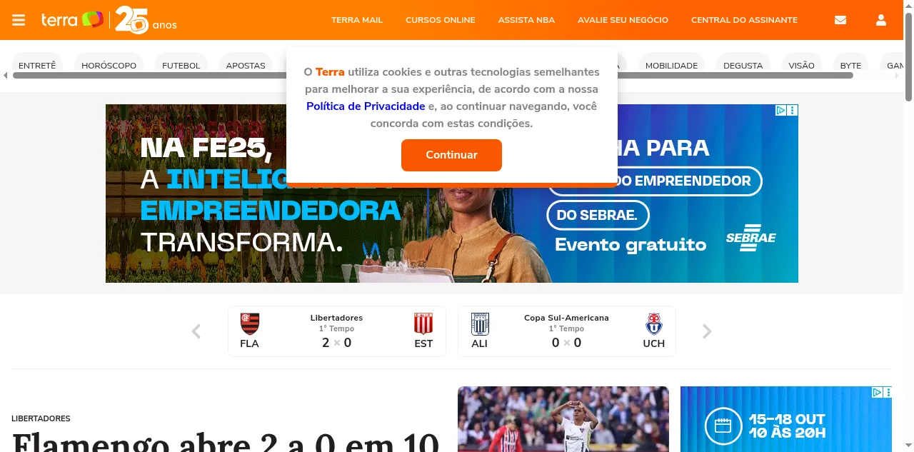 Preview of terra.com.br
