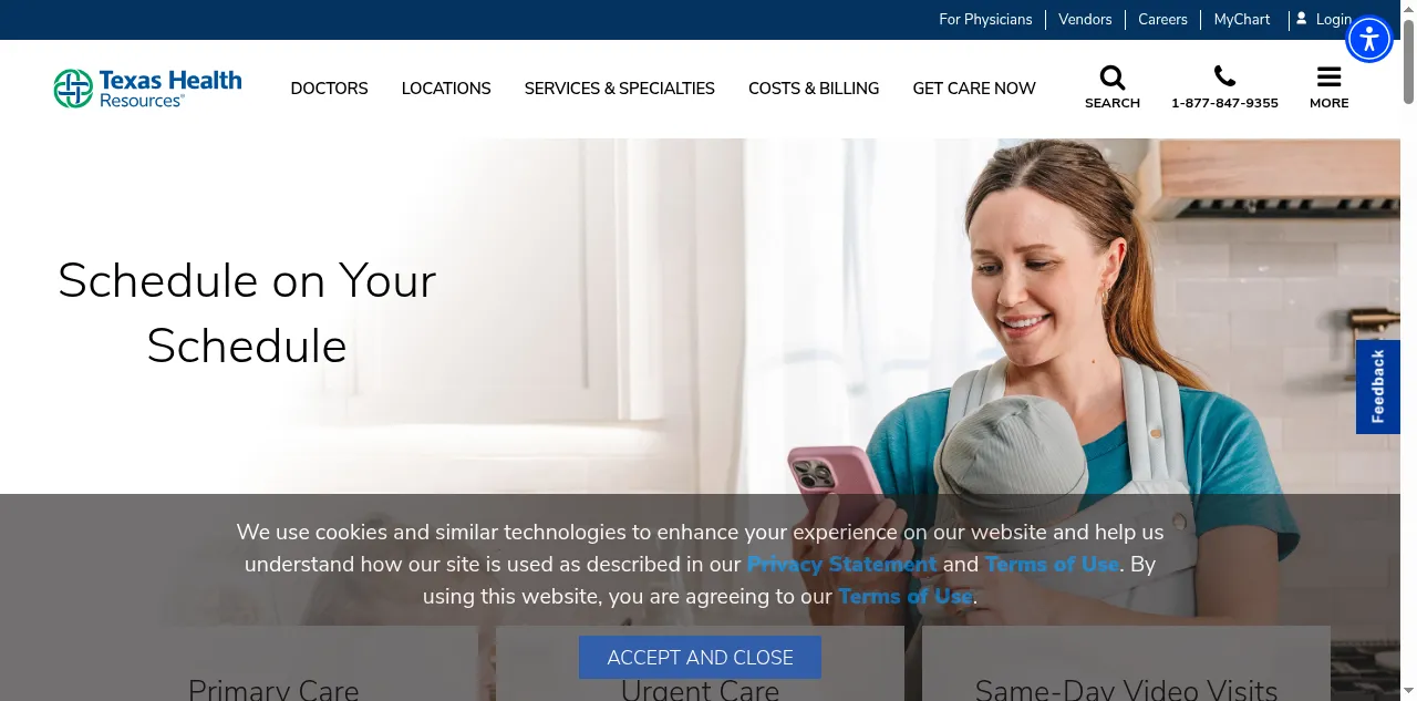 Preview of texashealth.org