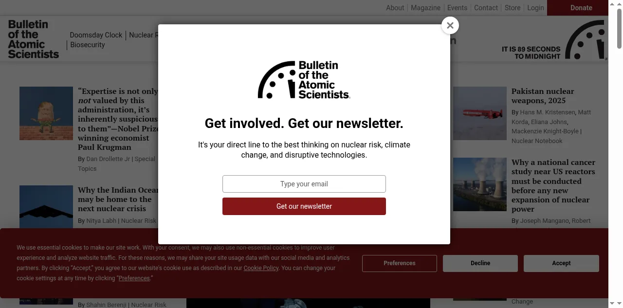 Preview of thebulletin.org