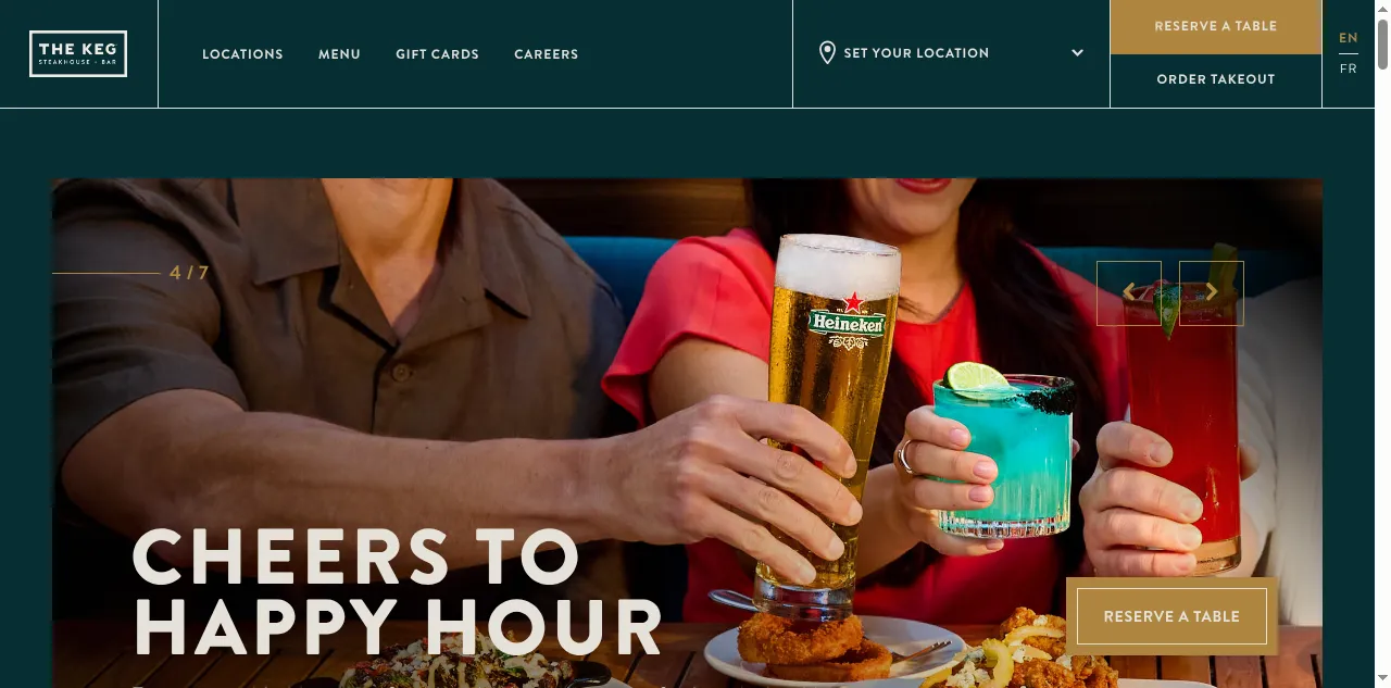 Preview of thekeg.com