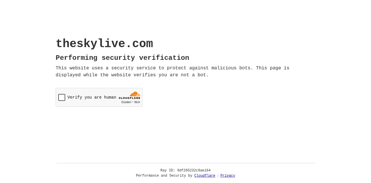 Preview of theskylive.com