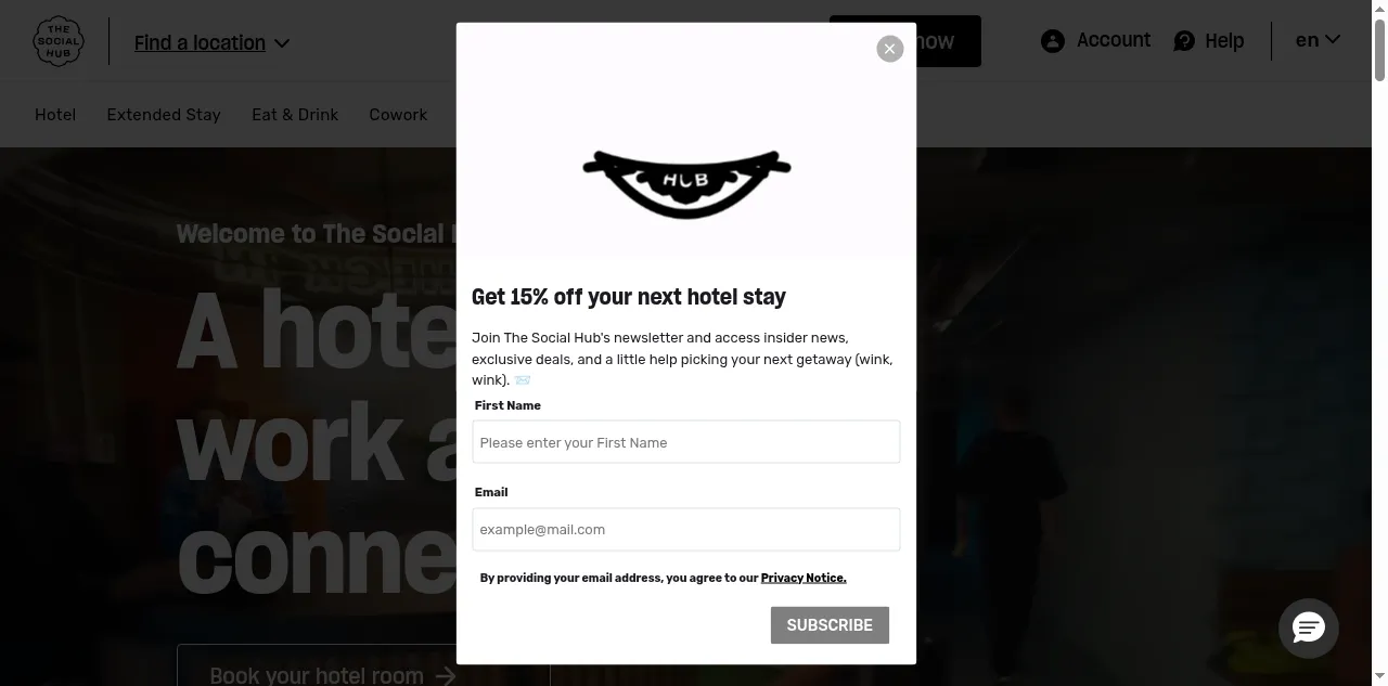 Preview of thesocialhub.co