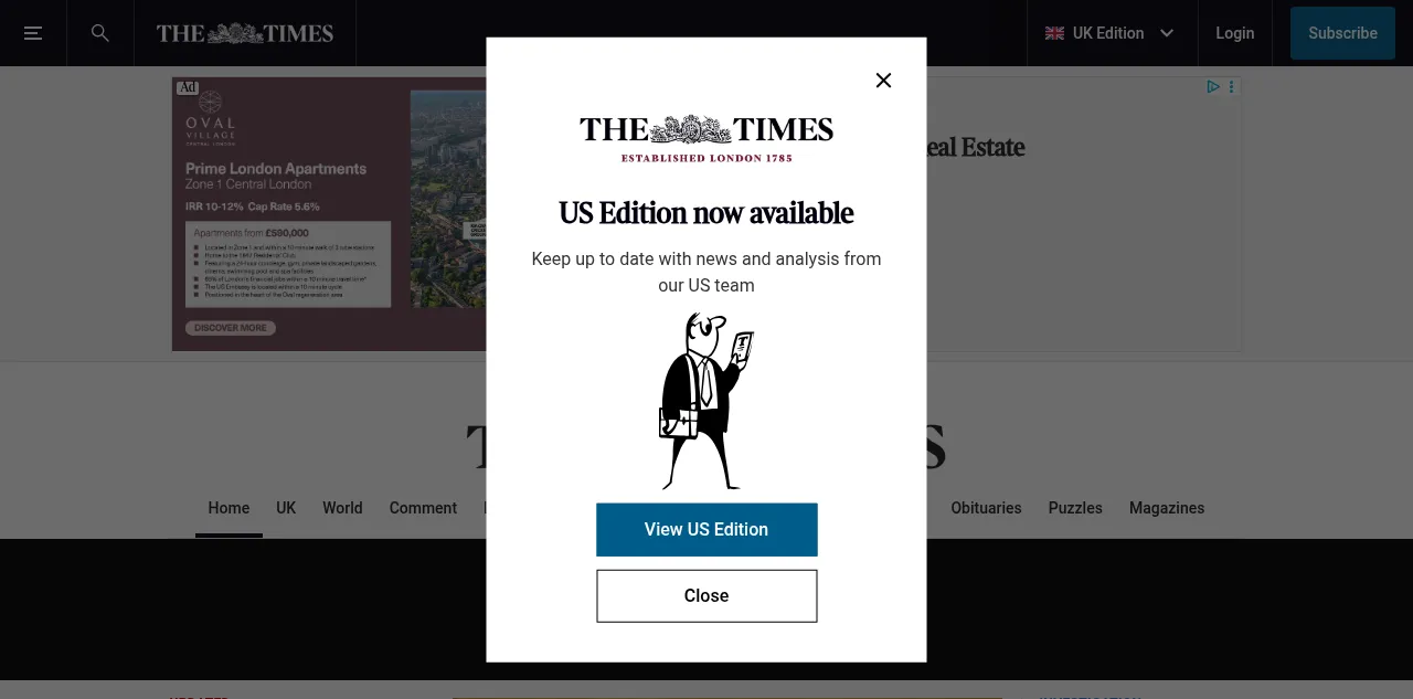 Preview of thetimes.co.uk