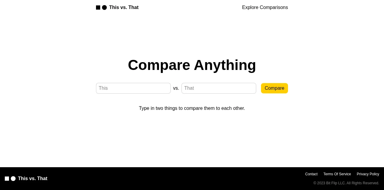 Preview of thisvsthat.io