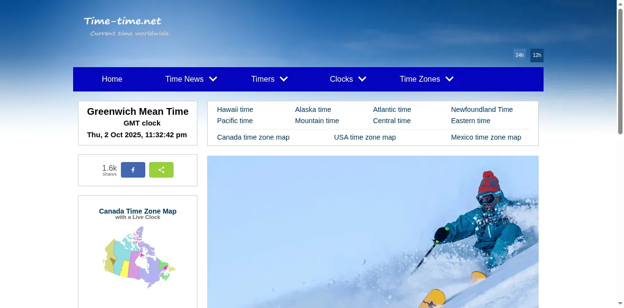 Preview of time-time.net