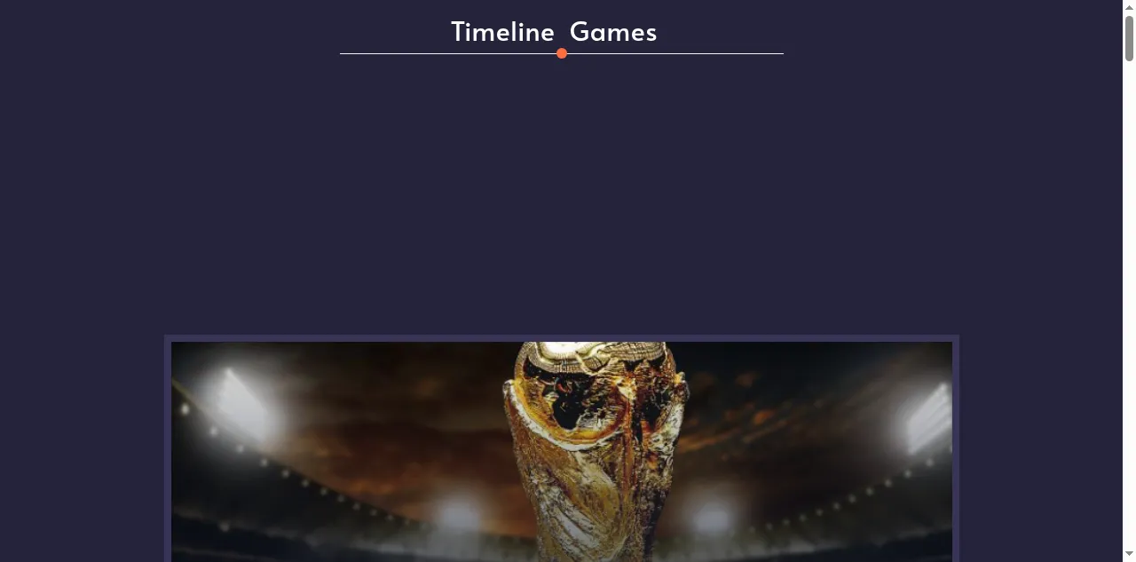 Preview of timeline.games