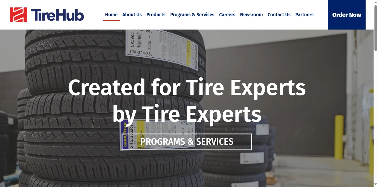 Preview of tirehub.com
