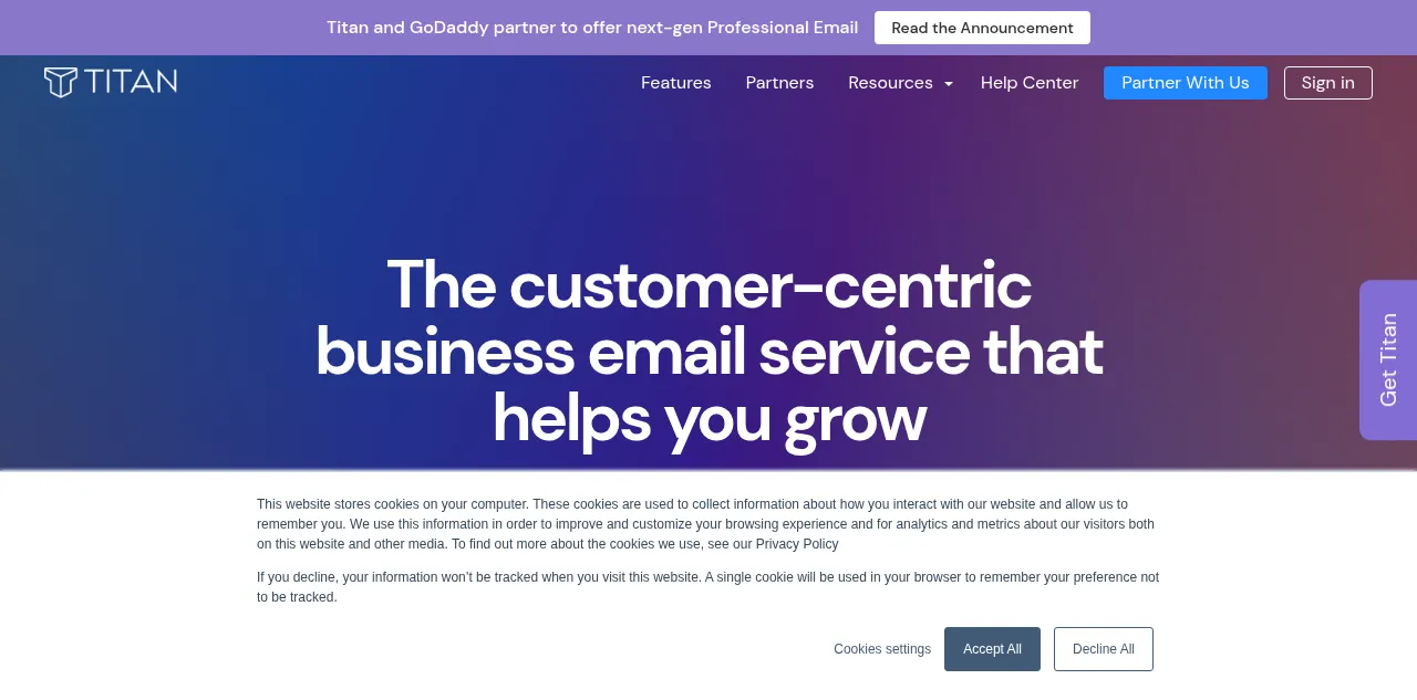Preview of titan.email